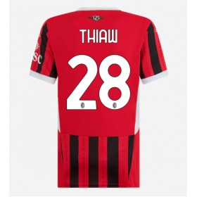 AC Milan Malick Thiaw #28 Hjemme skjorte til dame 2024-25 Kortermet